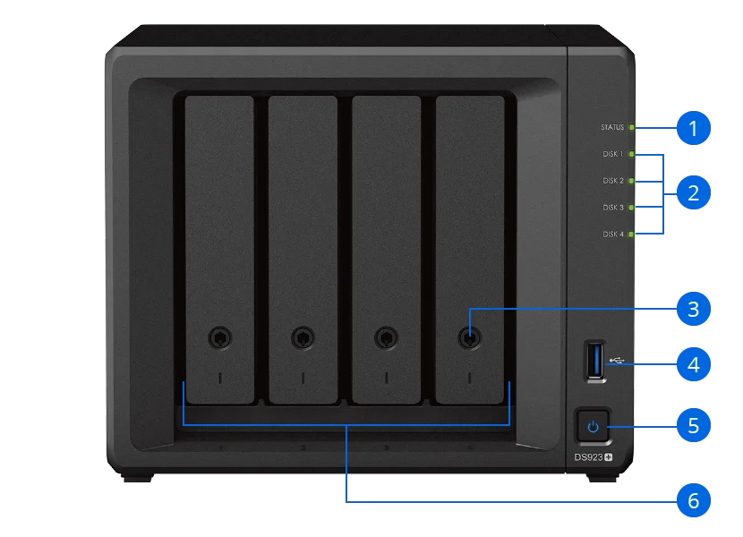 hướng dẫn sử dụng nas synology ds923+