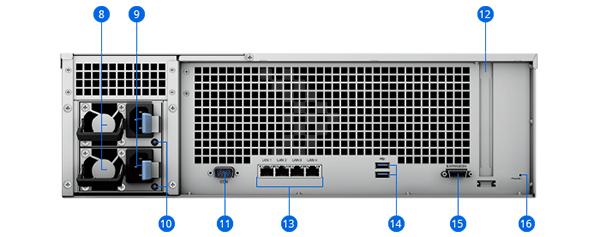 Thiết bị lưu trữ NAS Synology RS2821RP+ 10