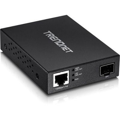 TFC-PGSFP_Gigabit PoE PD SFP Fiber Media Converter