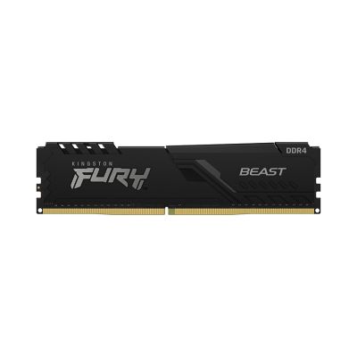 KF436C18BBK2/64_Kingston Fury 64GB 3600MT/s DDR4 CL18 DIMM (Kit of 2) Beast Black