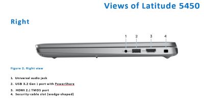 Dell Latitude 5450-i5 125U-16 (2x8)Gb-512G-Ubuntu,-1Y (L5450-125U-16512U)