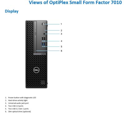 PC Optiplex 7010SFF (7010SFF8G5123Y)