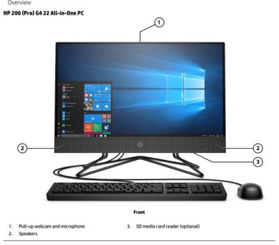 HP 200 Pro G4 i5-1235U, 8G,512, W11 Home (74S25PA)