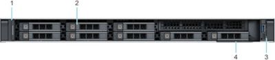 Dell PowerEdge R350 8x2.5 HP/Perc (E2324G,8G,1.2TB,600W)